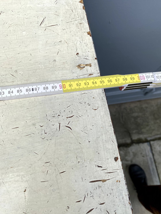 Image 1 of Brocante Mädchenschrank Grün Weiß