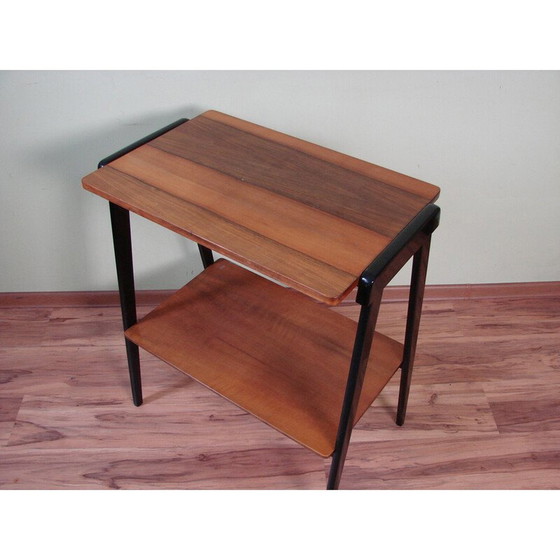 Image 1 of Vintage Beistelltisch aus Holzfurnier, Polen, 1970