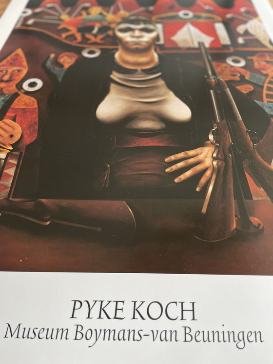 Image 1 of Pyke Koch (1901-1991), De schiettent/ Die Schießbude, 1931, Copyright Erven Pyke Koch 1995