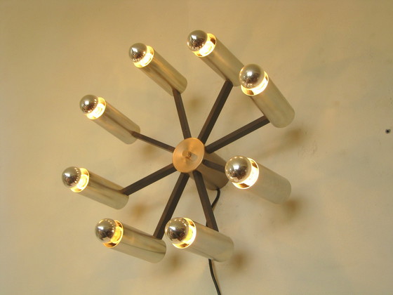 Image 1 of Kronleuchter-Wandlampe aus der Mitte des Jahrhunderts