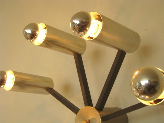 Image 1 of Kronleuchter-Wandlampe aus der Mitte des Jahrhunderts