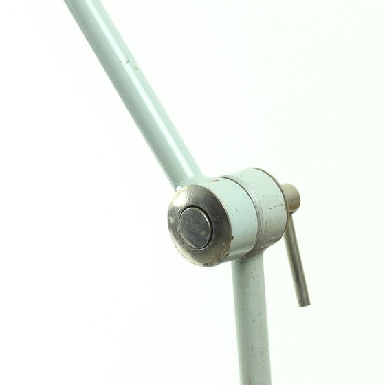 Image 1 of Industrielle graue Tischlampe, Tschechische Republik 1960