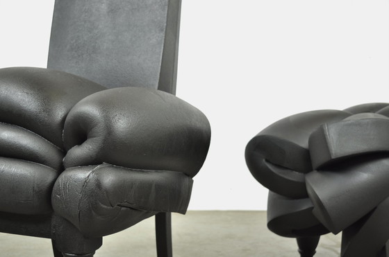 Image 1 of Frank Willems Madam Rubens Stuhl + Hocker