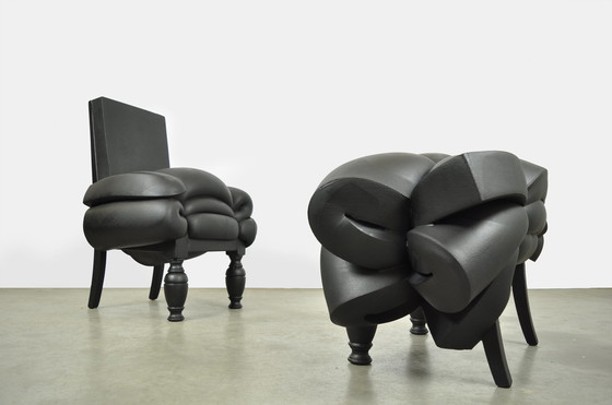 Image 1 of Frank Willems Madam Rubens Stuhl + Hocker