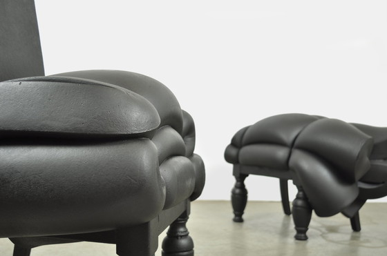 Image 1 of Frank Willems Madam Rubens Stuhl + Hocker