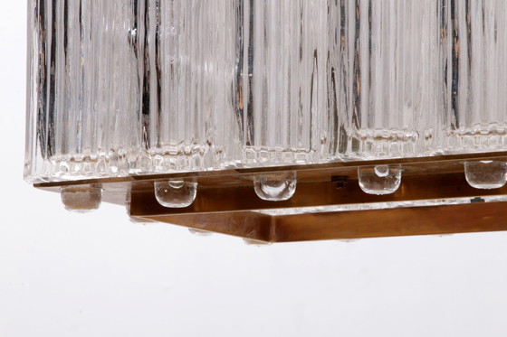 Image 1 of Eric Warna Rare rechteckige Pendelleuchte Nordlys Light