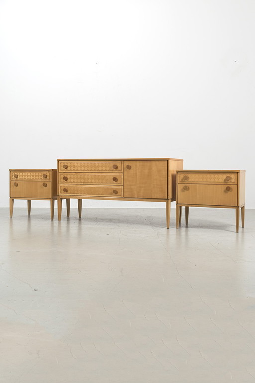 3x Vintage Schränke