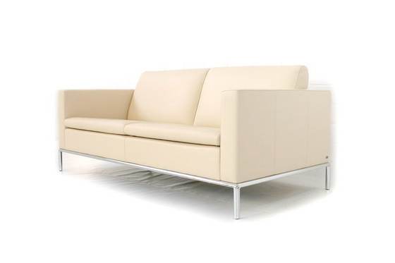 Image 1 of de Sede DS-4 Lounge Sofa by Antonella Scarpitta, 2,5-Seater in leather
