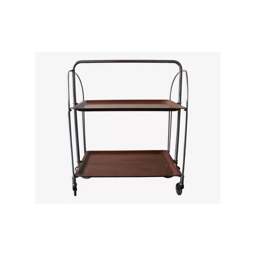 Vintage Serviertisch aus Formica von Bremshey Gerlinol, Deutschland 1970