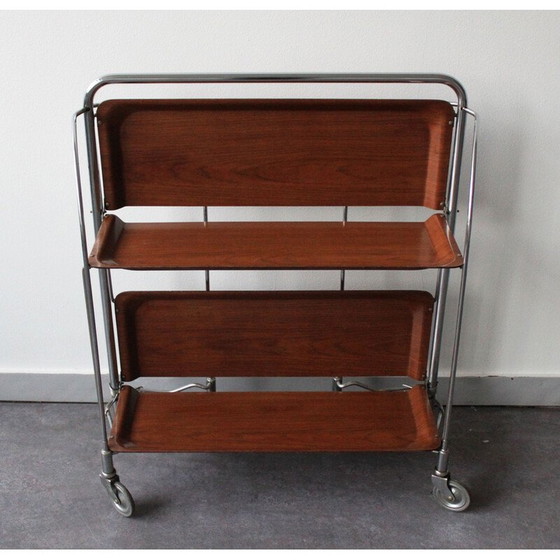 Image 1 of Vintage Serviertisch aus Formica von Bremshey Gerlinol, Deutschland 1970