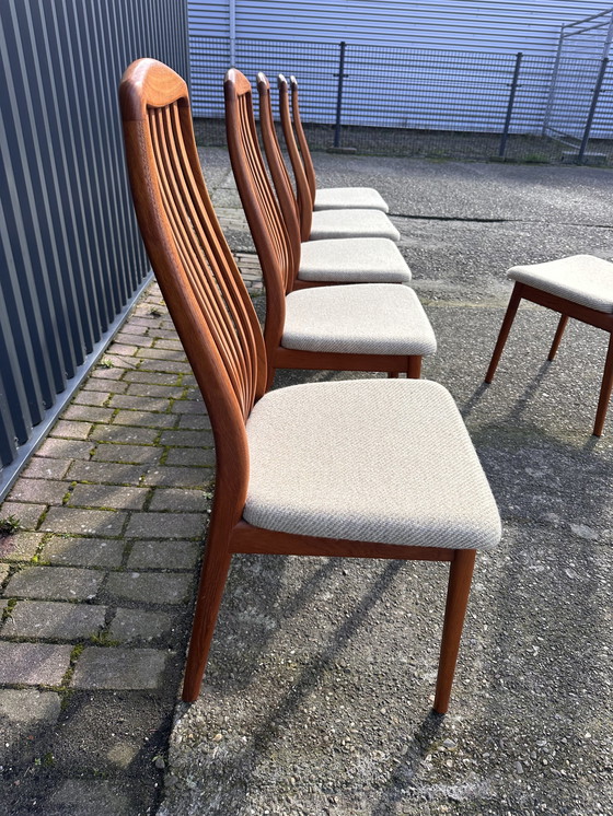 Image 1 of 6x Esszimmerstühle Teak