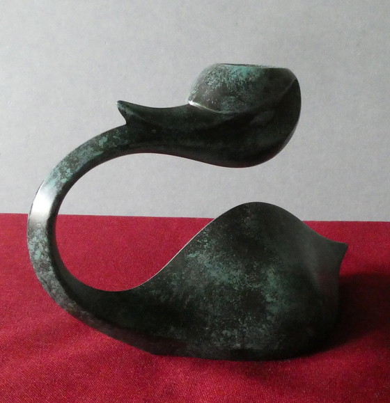 Image 1 of BMF Schwans Kerzenhalter