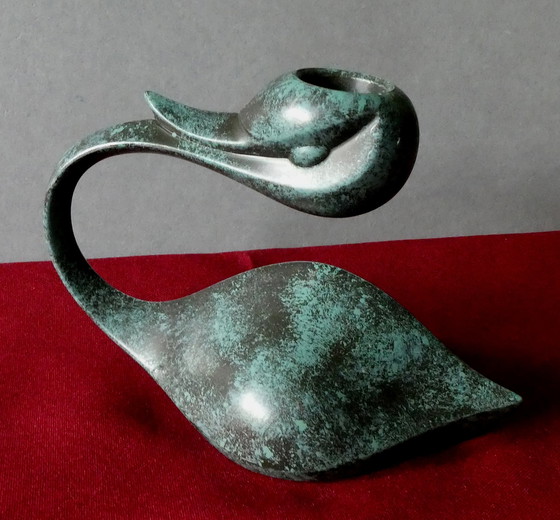 Image 1 of BMF Schwans Kerzenhalter