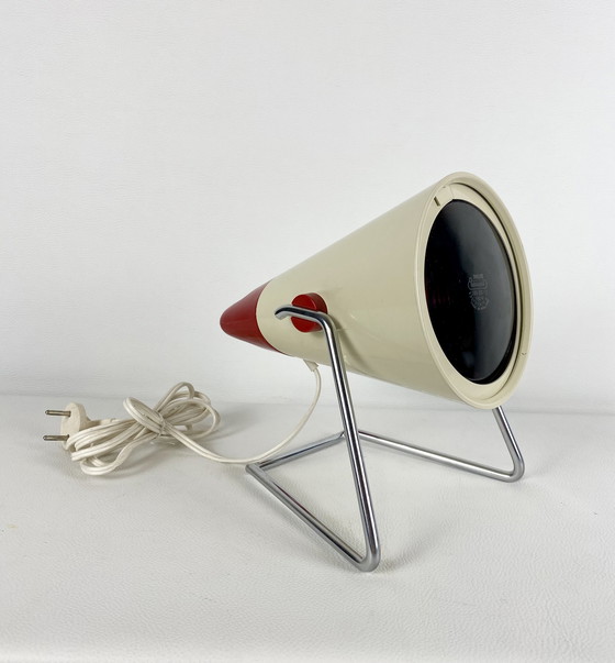 Image 1 of Vintage-Lampe Philips Infraphil