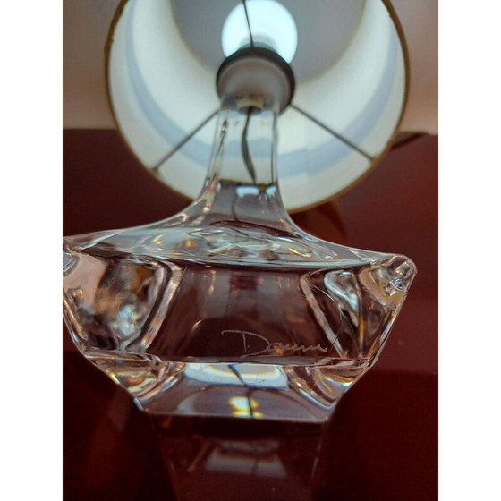 Image 1 of Vintage Daum Kristall Tischlampe, Frankreich 1970