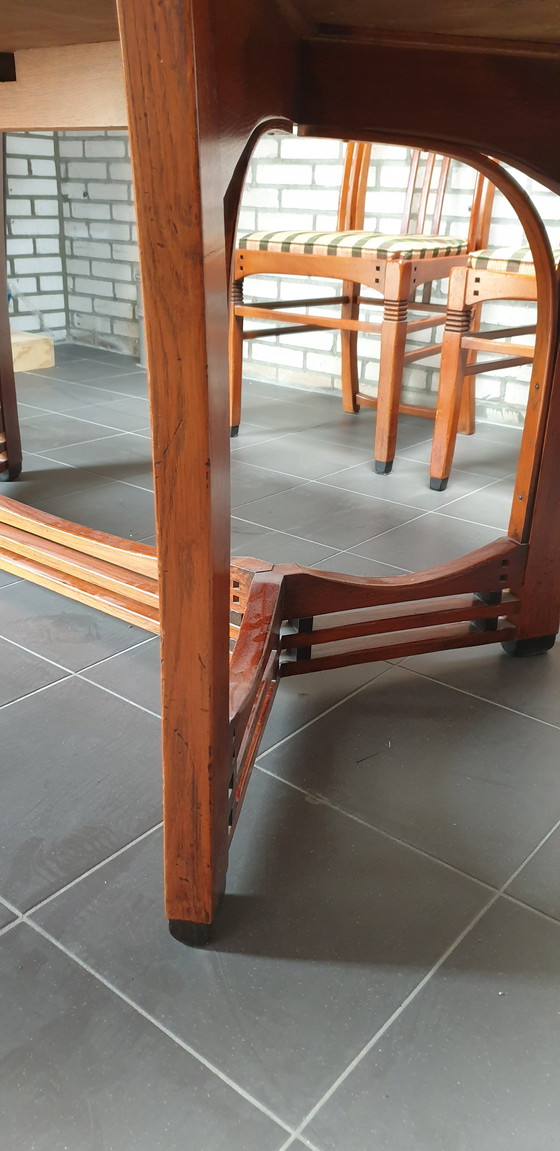 Image 1 of Schuitema Jugendstil Esstisch