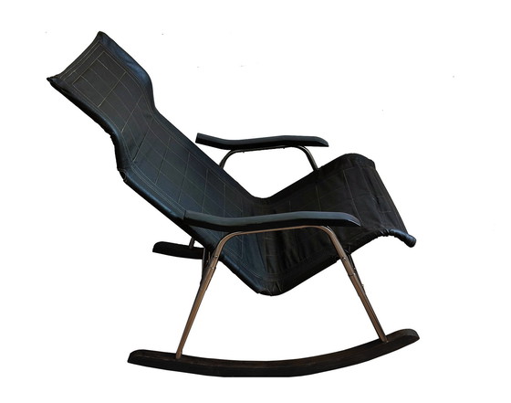Image 1 of Vintage Klappsessel - Rocking Chair - Nychair X - Takeshi Nii - 1955