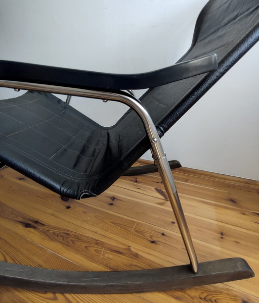Vintage Klappsessel - Rocking Chair - Nychair X - Takeshi Nii - 1955