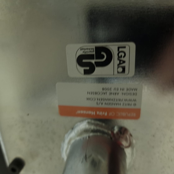 Image 1 of 3x Fritz Hansen Oxford Chair Designersessel Echtlederstuhl Arne Jacobsen