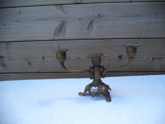 Image 1 of Zwei Art-Deco-Kerzenleuchter