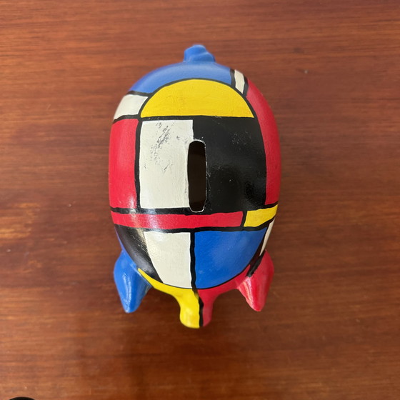 Image 1 of Mondrian Design Sparschwein