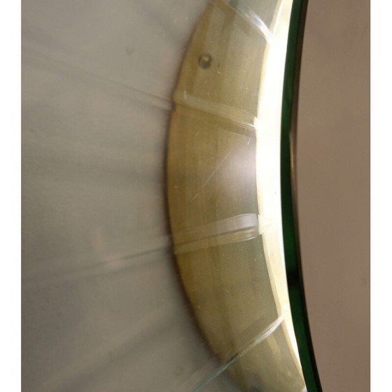 Image 1 of Sonnenspiegel aus Glas und Messing, Italien