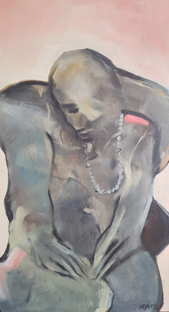 Image 1 of Schönes großes Gemälde von Corrie van Heijst an Bord