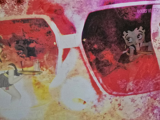 Image 1 of 1 Exklusive Arbeit, Damen-Sonnenbrille...