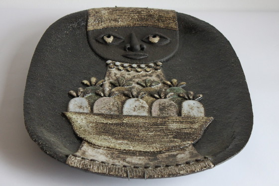 Image 1 of Marie Henriette Bataille Keramische Wandkunst für Atelier Dour, Belgien, 1970er Jahre