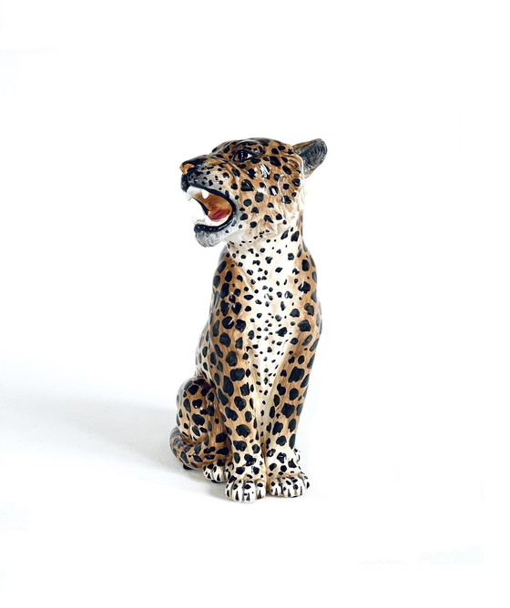 Image 1 of Keramischer italienischer Leopard '60