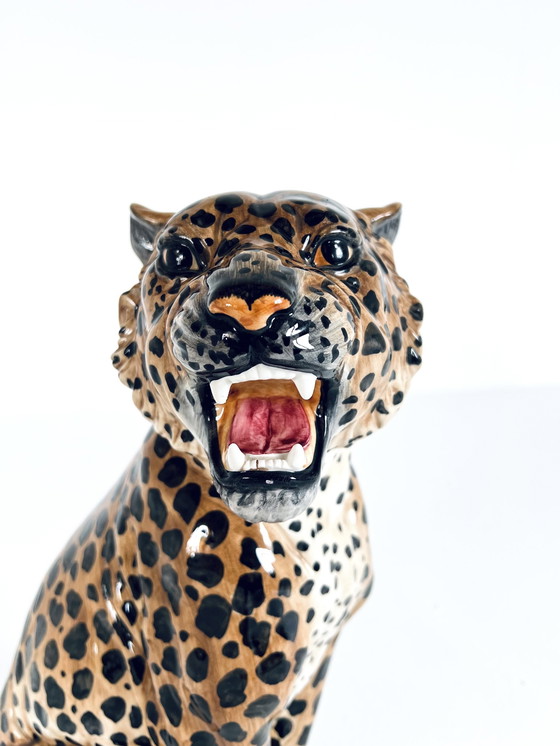 Image 1 of Keramischer italienischer Leopard '60