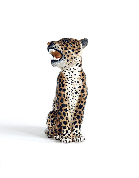 Image 1 of Keramischer italienischer Leopard '60