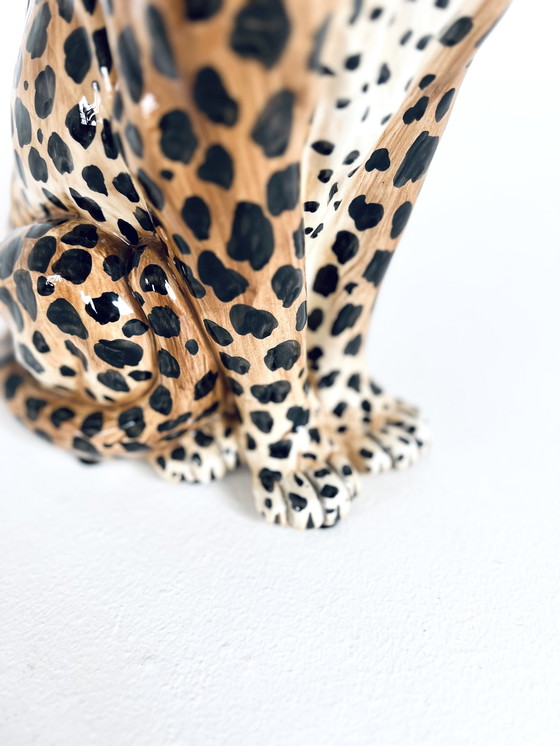Image 1 of Keramischer italienischer Leopard '60