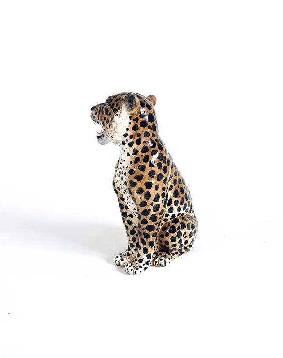 Image 1 of Keramischer italienischer Leopard '60
