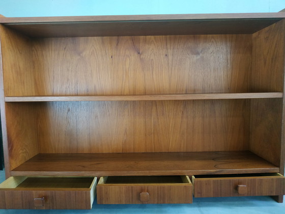 Image 1 of Schwedischer 50er/60er Jahre Hängeschrank Oberschrank