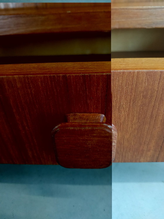 Image 1 of Schwedischer 50er/60er Jahre Hängeschrank Oberschrank