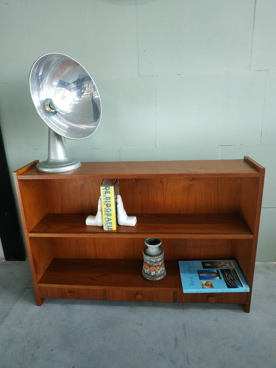 Image 1 of Schwedischer 50er/60er Jahre Hängeschrank Oberschrank