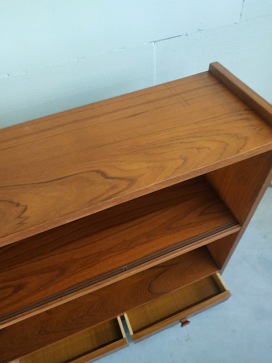 Image 1 of Schwedischer 50er/60er Jahre Hängeschrank Oberschrank