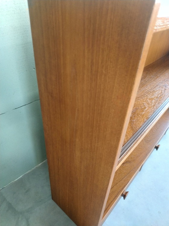 Image 1 of Schwedischer 50er/60er Jahre Hängeschrank Oberschrank