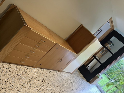 Italienischer Design-Dressoir-Schrank - Stilwood - 70er Jahre