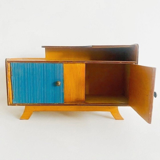 Image 1 of Miniaturmöbel Mid Century Dänisches Design Lowboard 1960er Jahre