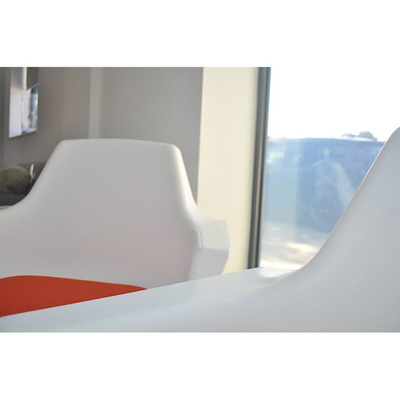 Image 1 of Paar Vintage Drehsessel Stempel Nurieux 1970