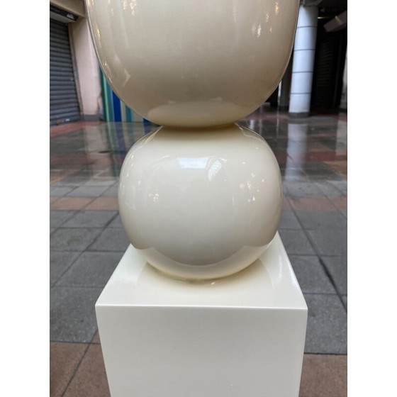 Image 1 of Paar Vintage-Säulen aus lackiertem Holz von Maison Smania, 1980er Jahre