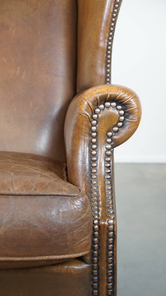 Image 1 of Schafsfell Ohrensessel