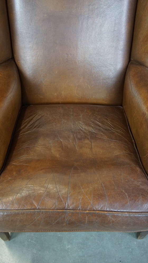 Image 1 of Schafsfell Ohrensessel