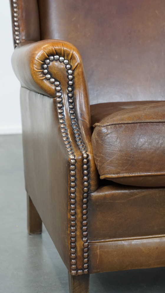 Image 1 of Schafsfell Ohrensessel