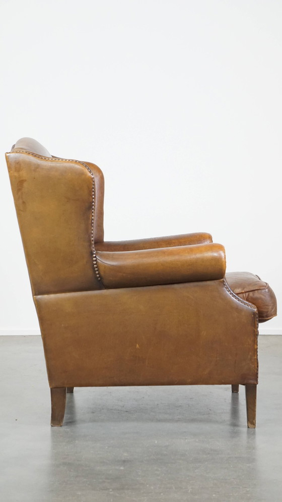 Image 1 of Schafsfell Ohrensessel