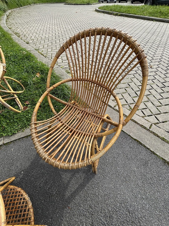 Image 1 of Rattan-Terrassengarnitur Rohe Noordwolde
