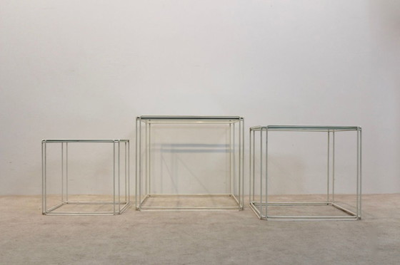 Image 1 of 3x Tische Grafische Verschachtelungstabellen