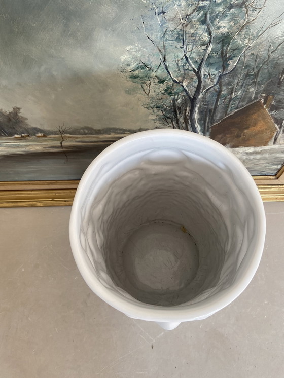 Image 1 of Schirmständer Eule aus Keramik